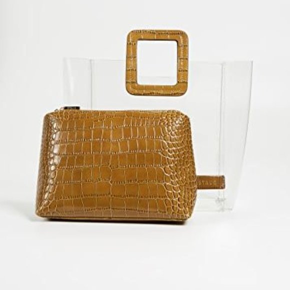 STAUD Shirley Bag clear/tan - Picture 2 of 5